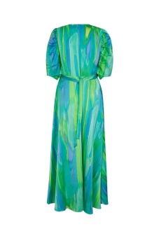 Cras Kayla Maxi Dress Acid Waterfall